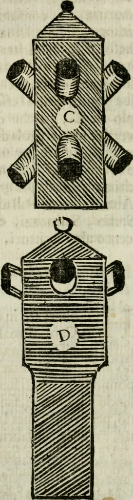 An illustration from La nuova architettura civile, e militare, 1717, leaf 145