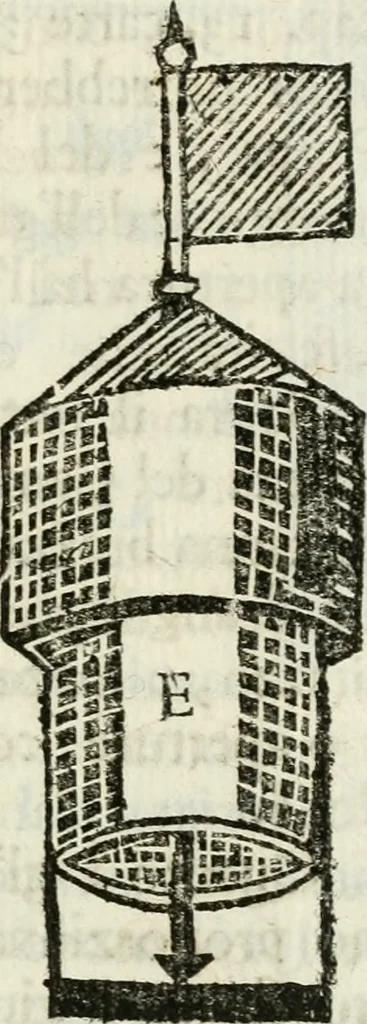 An illustration from La nuova architettura civile, e militare, 1717, leaf 146