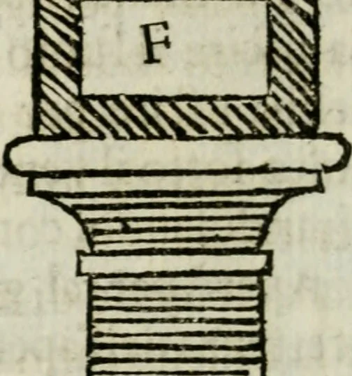 An illustration from La nuova architettura civile, e militare, 1717, leaf 147