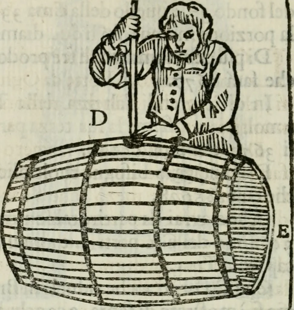 An illustration from La nuova architettura civile, e militare, 1717, leaf 203