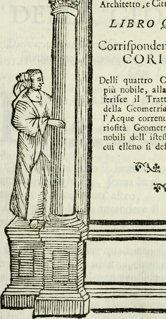 An illustration from La nuova architettura civile, e militare, 1717, leaf 216