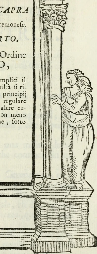 An illustration from La nuova architettura civile, e militare, 1717, leaf 216