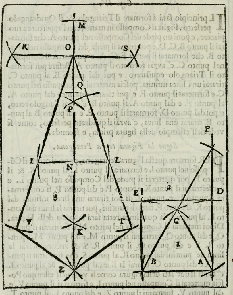 An illustration from La nuova architettura civile, e militare, 1717, leaf 227