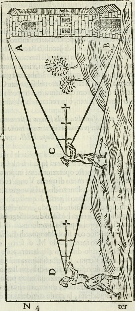 An illustration from La nuova architettura civile, e militare, 1717, leaf 232
