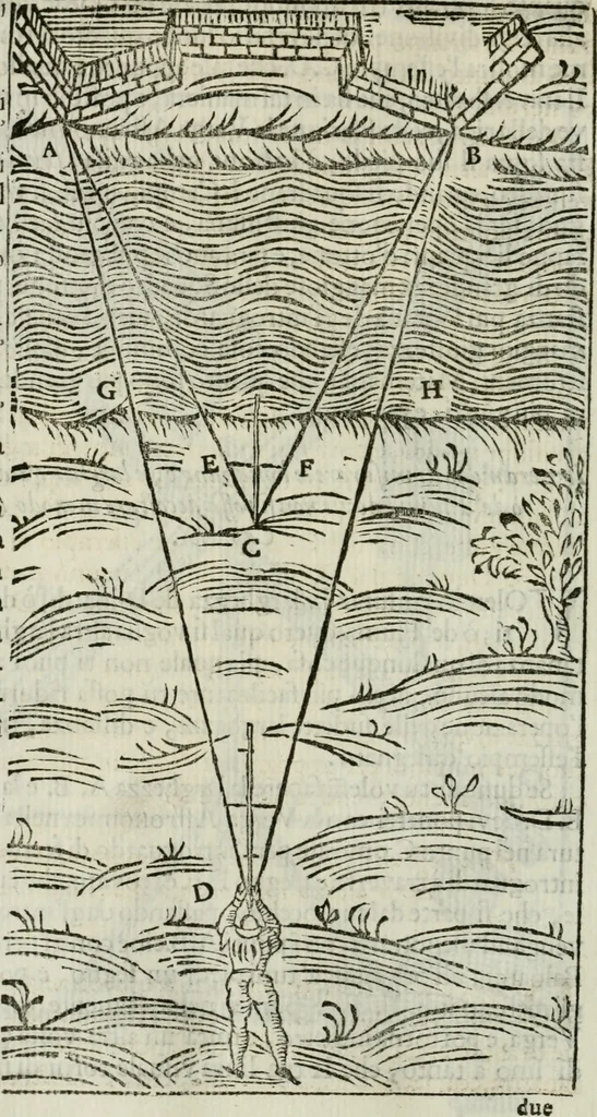 An illustration from La nuova architettura civile, e militare, 1717, leaf 237