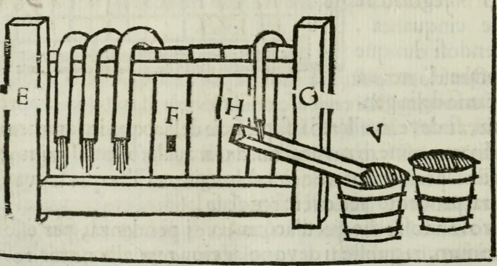 An illustration from La nuova architettura civile, e militare, 1717, leaf 249