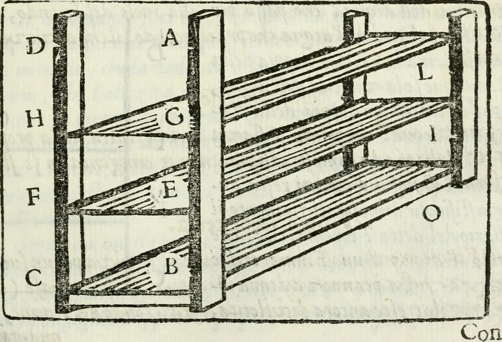An illustration from La nuova architettura civile, e militare, 1717, leaf 268