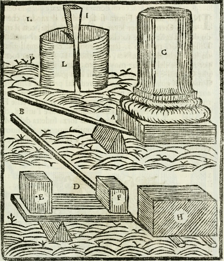 An illustration from La nuova architettura civile, e militare, 1717, leaf 288