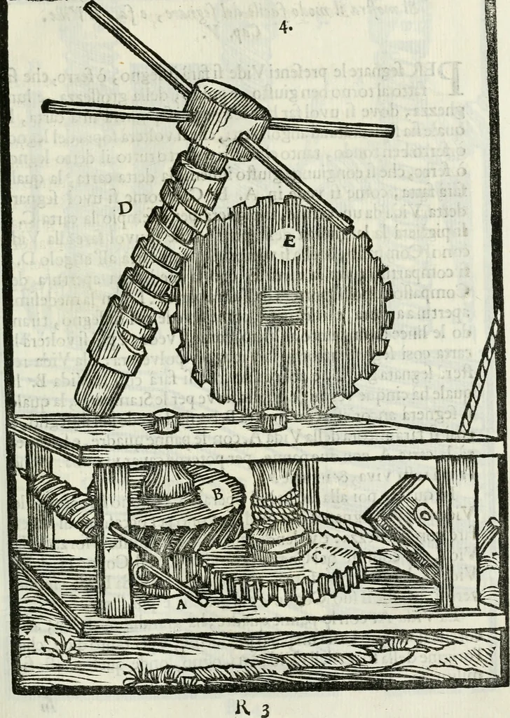 An illustration from La nuova architettura civile, e militare, 1717, leaf 294