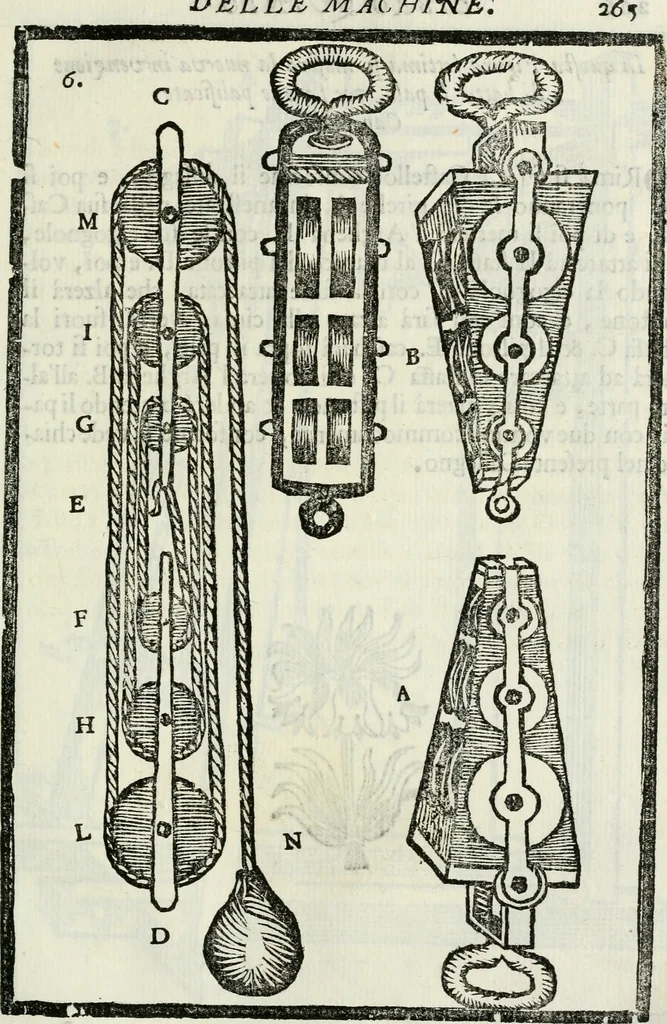 An illustration from La nuova architettura civile, e militare, 1717, leaf 298