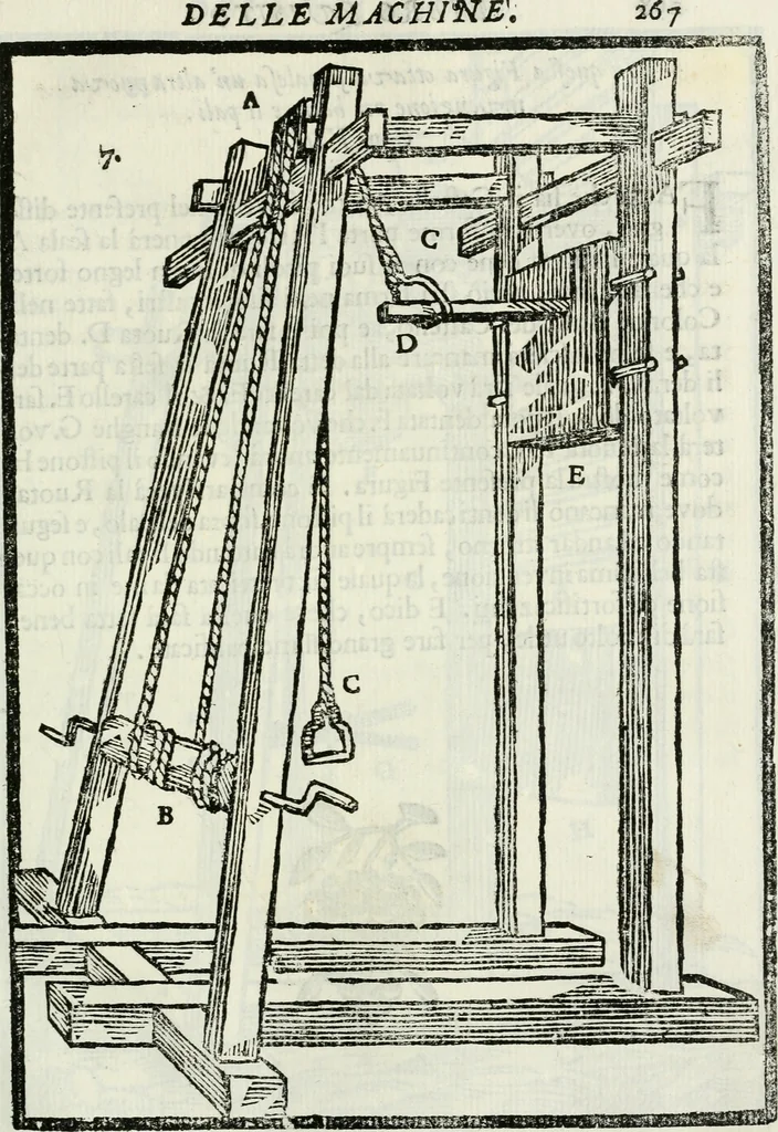 An illustration from La nuova architettura civile, e militare, 1717, leaf 300