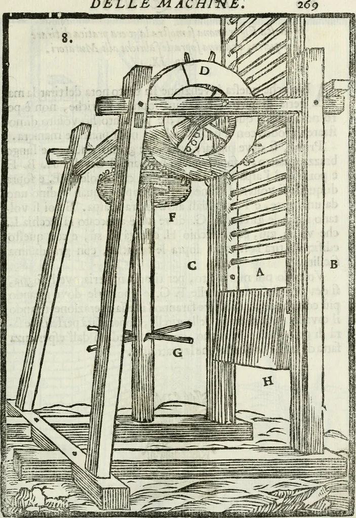 An illustration from La nuova architettura civile, e militare, 1717, leaf 302