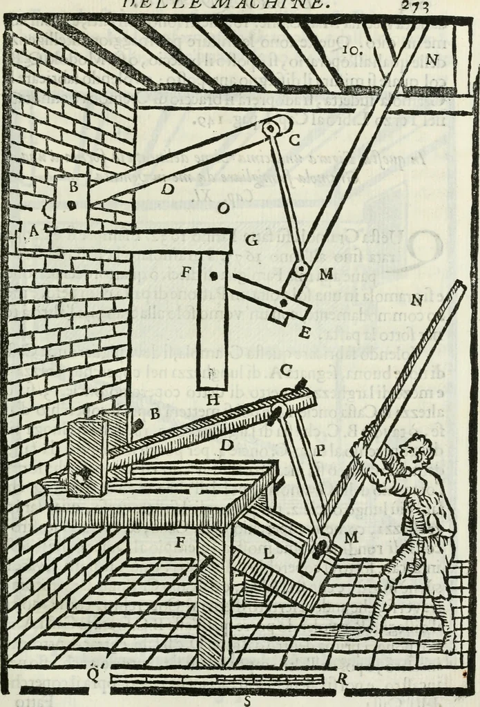 An illustration from La nuova architettura civile, e militare, 1717, leaf 306