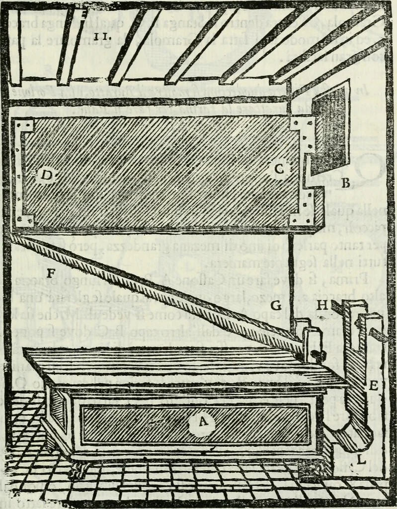 An illustration from La nuova architettura civile, e militare, 1717, leaf 308