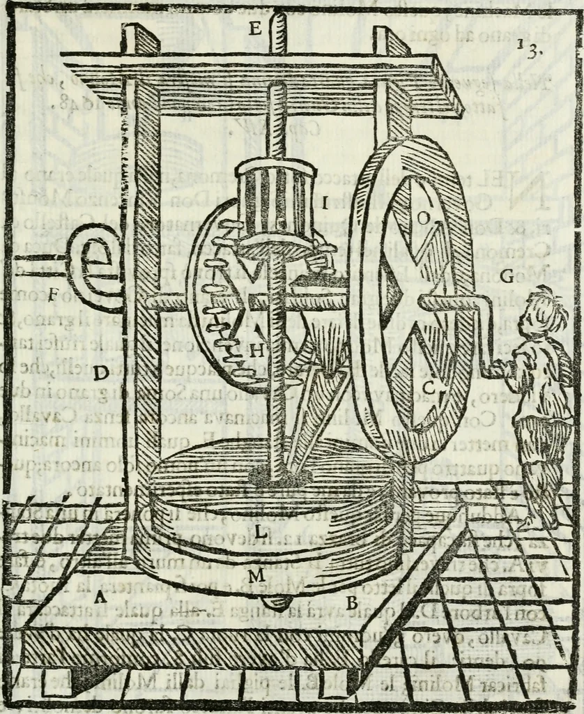 An illustration from La nuova architettura civile, e militare, 1717, leaf 312