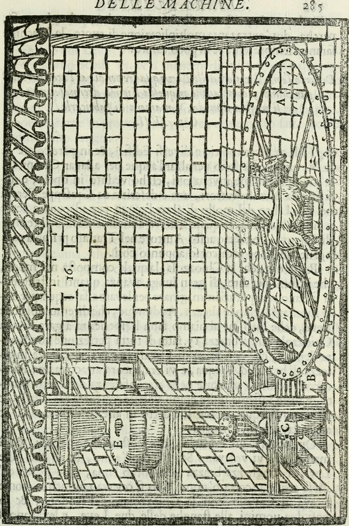 An illustration from La nuova architettura civile, e militare, 1717, leaf 318