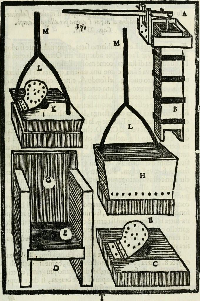 An illustration from La nuova architettura civile, e militare, 1717, leaf 322