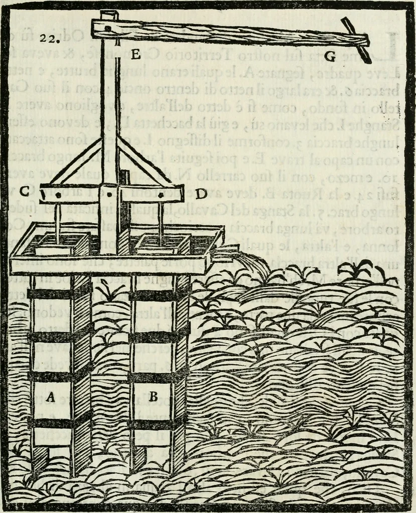 An illustration from La nuova architettura civile, e militare, 1717, leaf 332