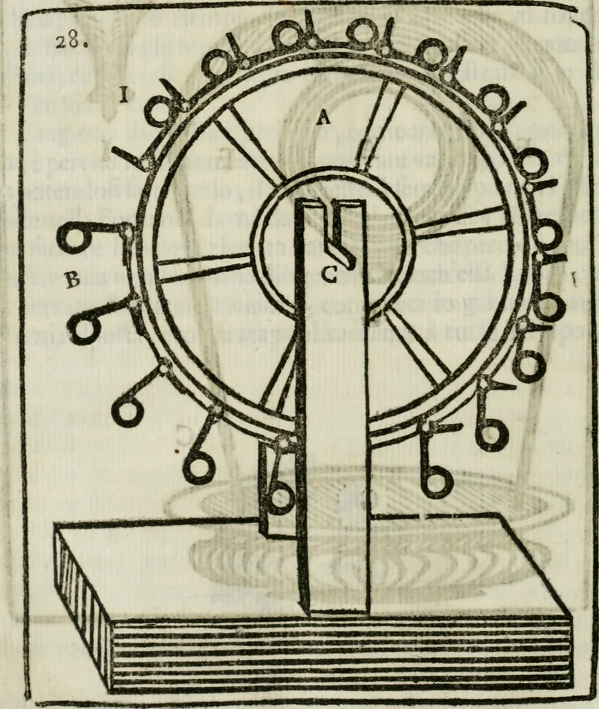 An illustration from La nuova architettura civile, e militare, 1717, leaf 345