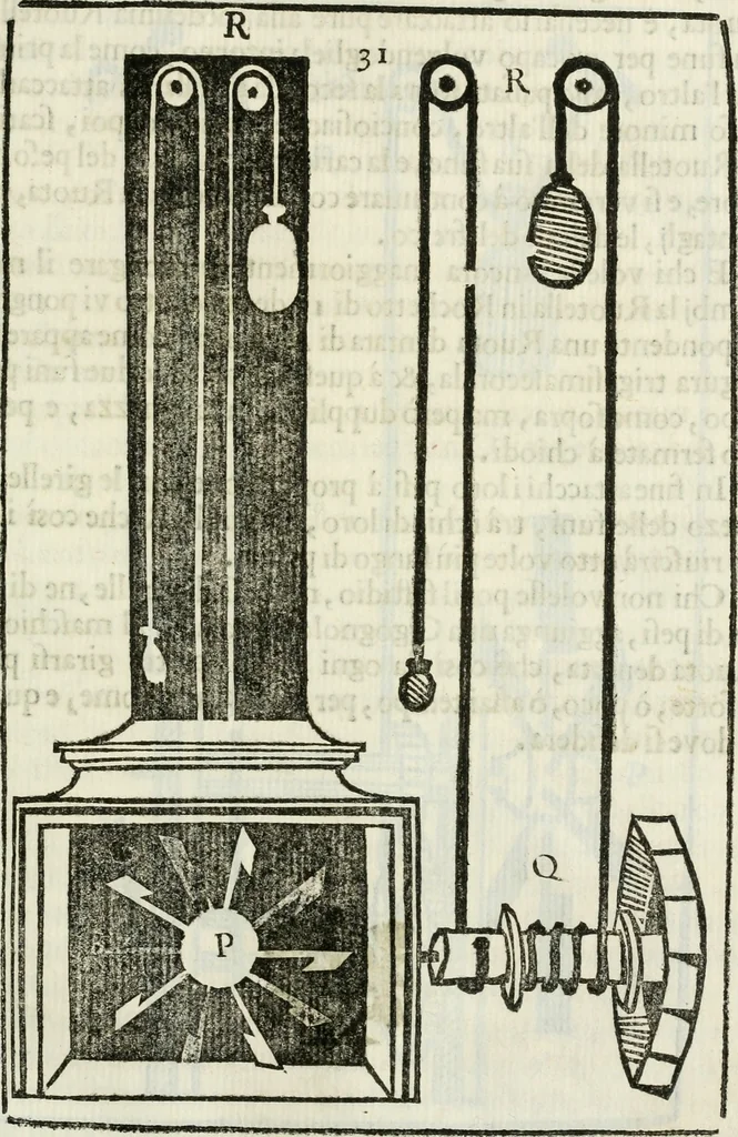 An illustration from La nuova architettura civile, e militare, 1717, leaf 350