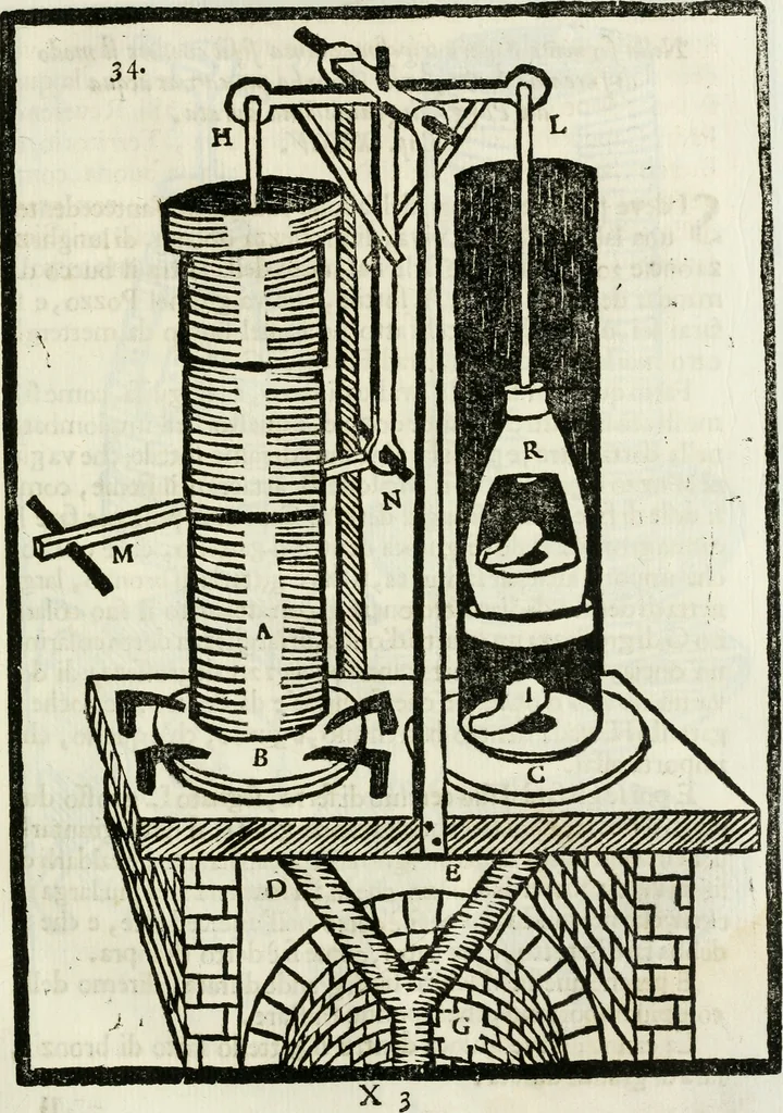 An illustration from La nuova architettura civile, e militare, 1717, leaf 360