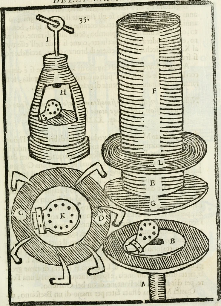 An illustration from La nuova architettura civile, e militare, 1717, leaf 362