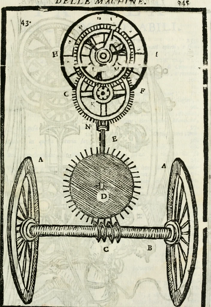 An illustration from La nuova architettura civile, e militare, 1717, leaf 380
