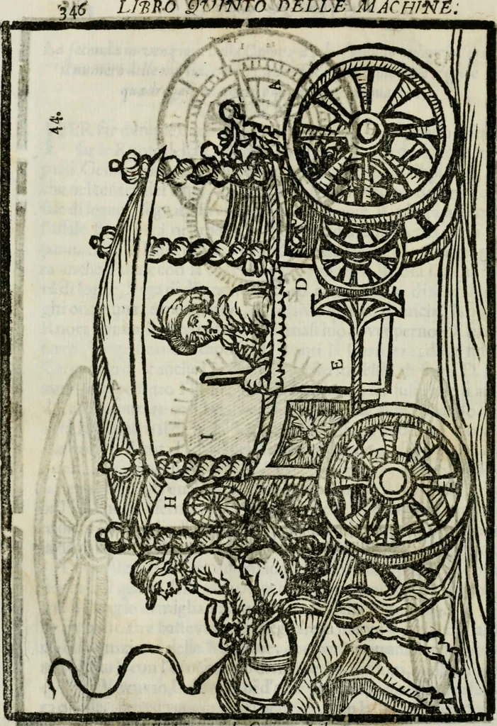 An illustration from La nuova architettura civile, e militare, 1717, leaf 381