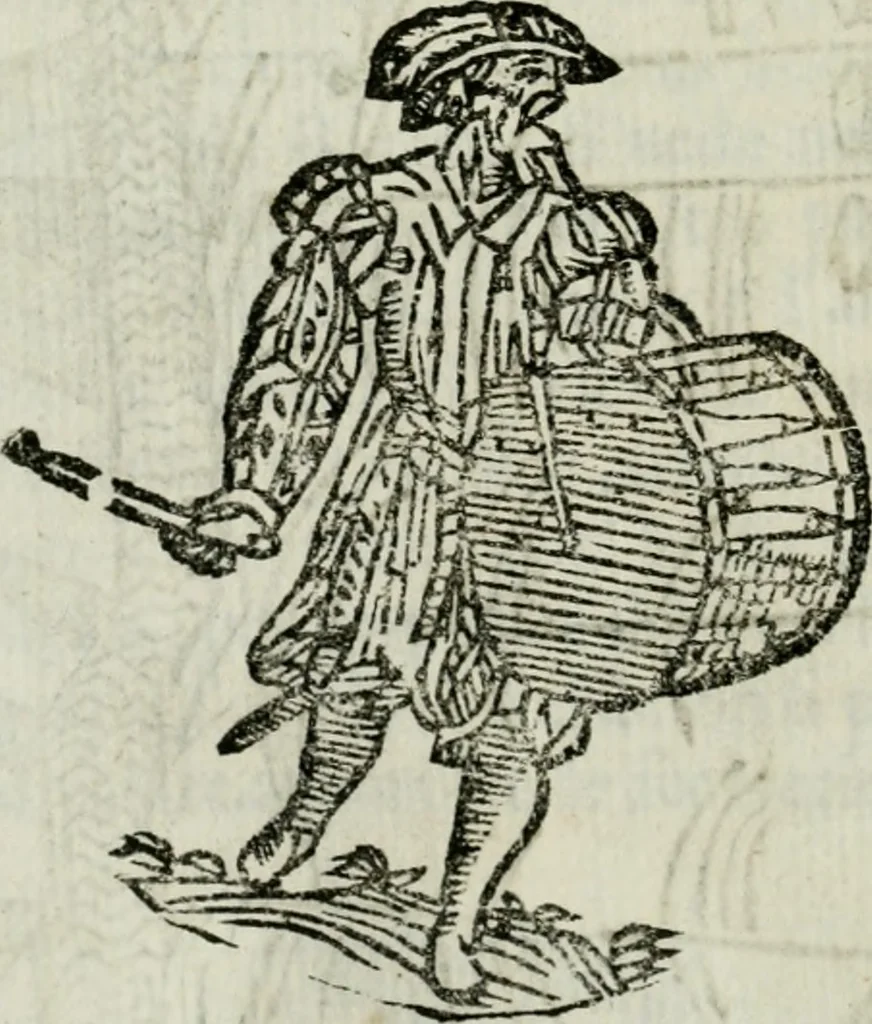 An illustration from La nuova architettura civile, e militare, 1717, leaf 445