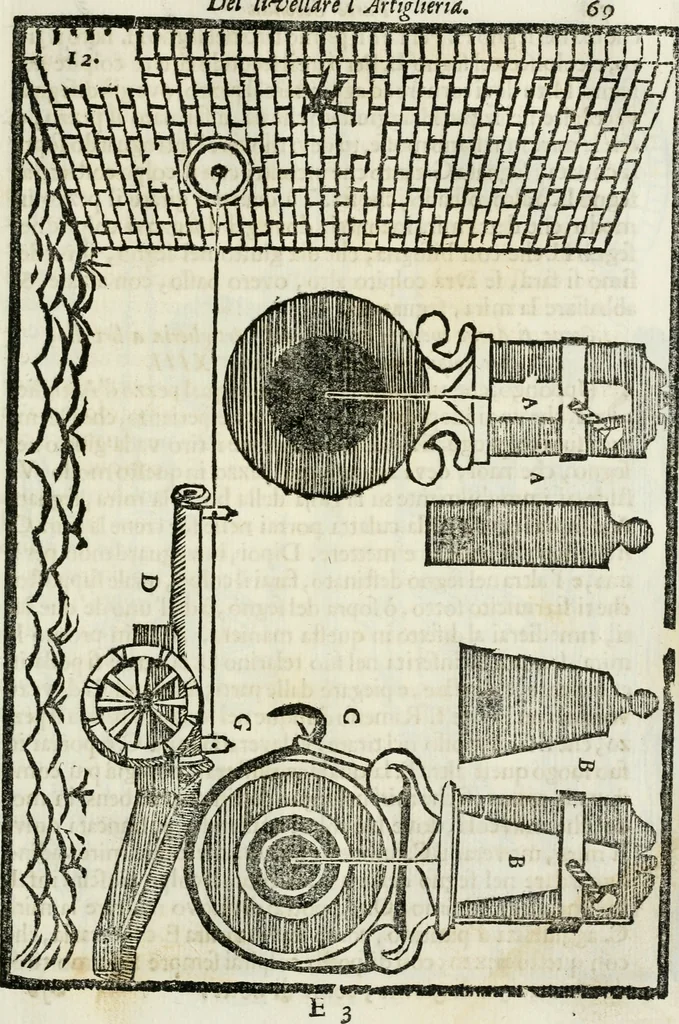 An illustration from La nuova architettura civile, e militare, 1717, leaf 480
