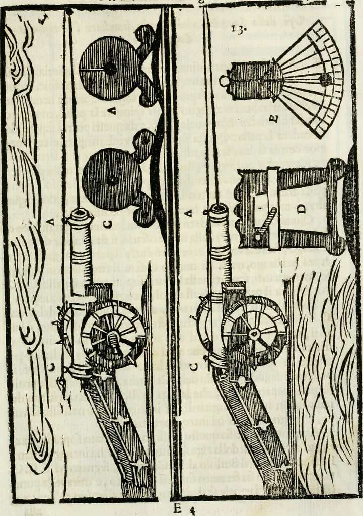 An illustration from La nuova architettura civile, e militare, 1717, leaf 482