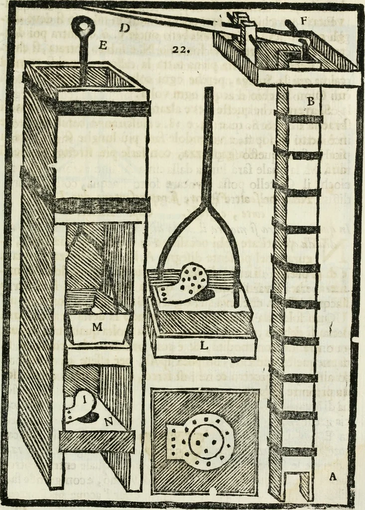 An illustration from La nuova architettura civile, e militare, 1717, leaf 502