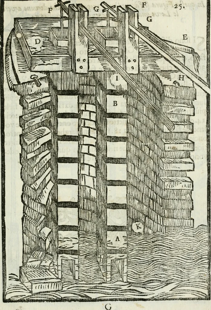 An illustration from La nuova architettura civile, e militare, 1717, leaf 508