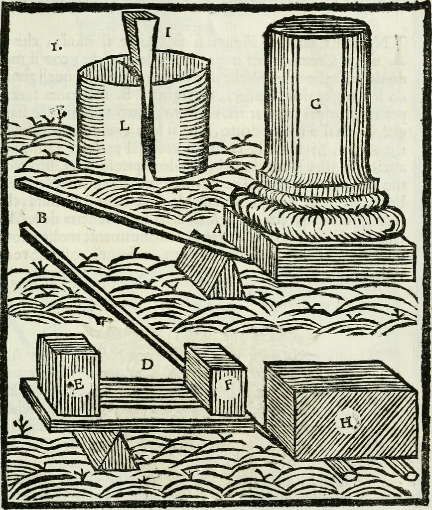 An illustration from La nuova architettura civile, e militare, 1717, leaf 520