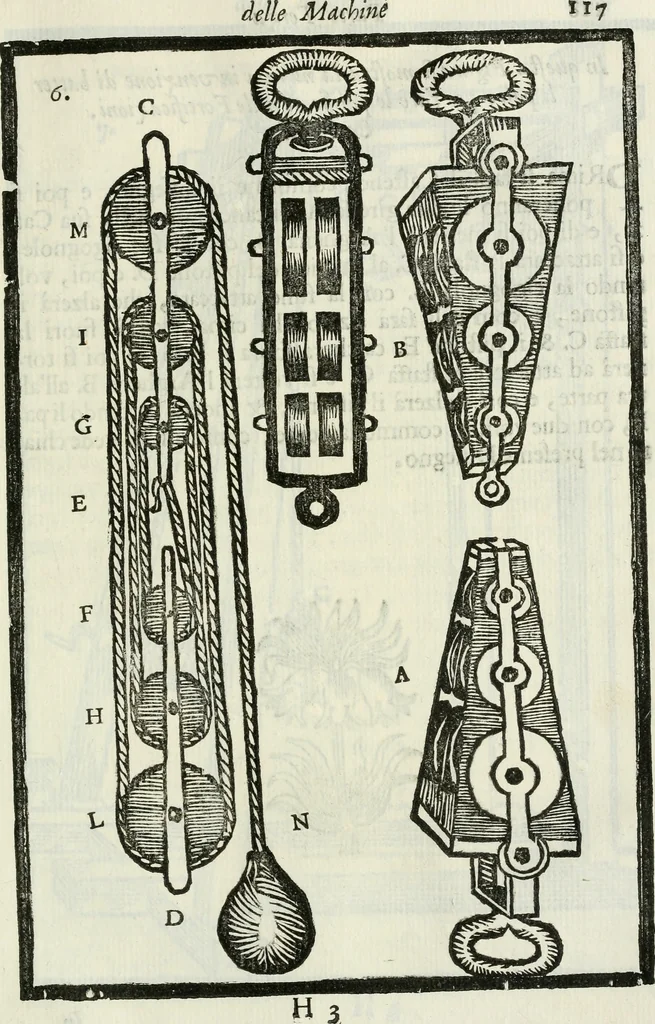 An illustration from La nuova architettura civile, e militare, 1717, leaf 530
