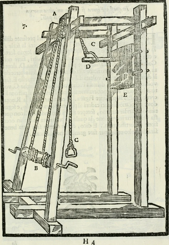 An illustration from La nuova architettura civile, e militare, 1717, leaf 532