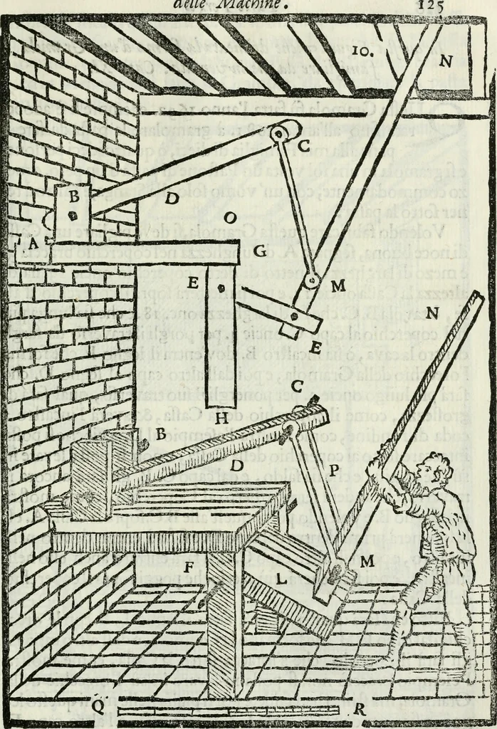 An illustration from La nuova architettura civile, e militare, 1717, leaf 538