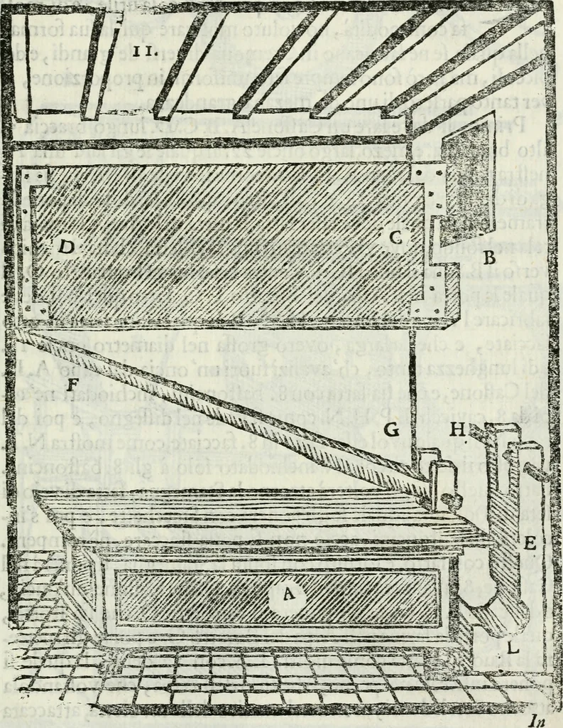 An illustration from La nuova architettura civile, e militare, 1717, leaf 540