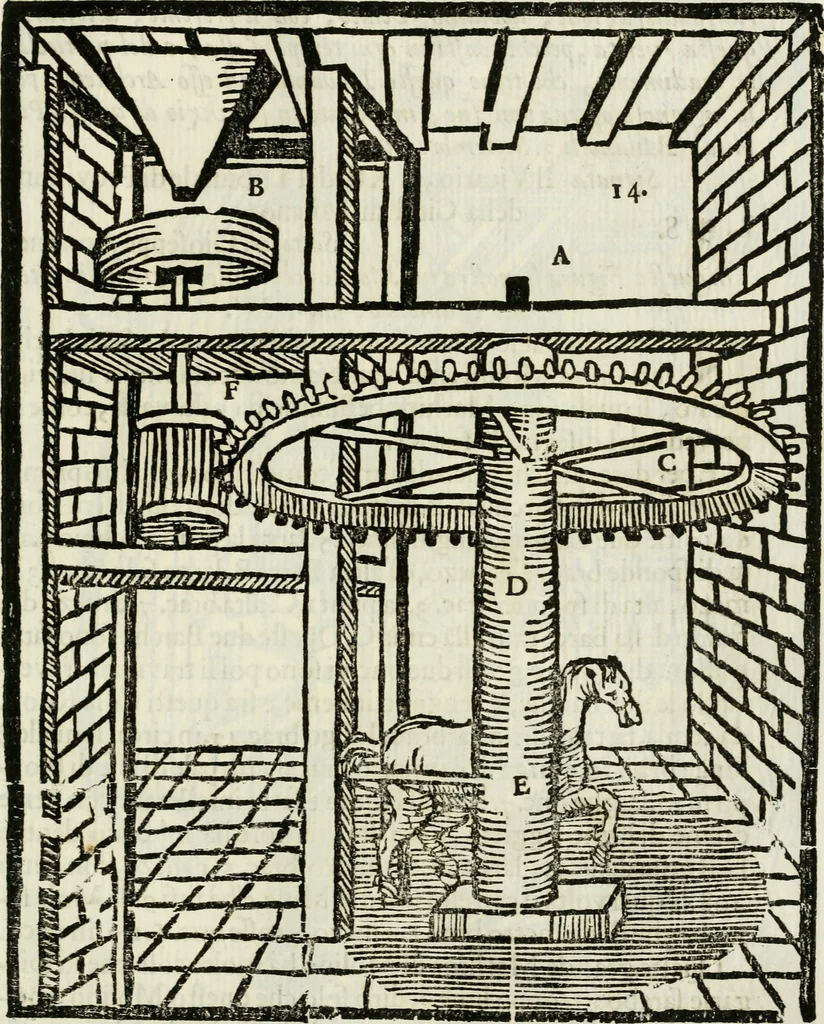 An illustration from La nuova architettura civile, e militare, 1717, leaf 546
