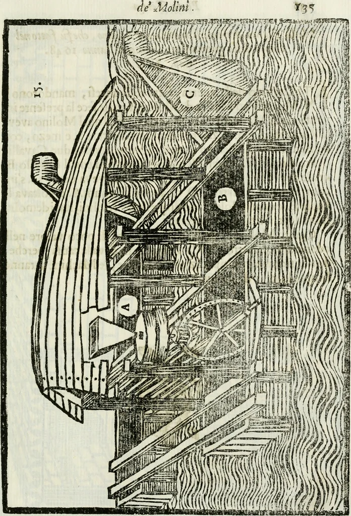 An illustration from La nuova architettura civile, e militare, 1717, leaf 548