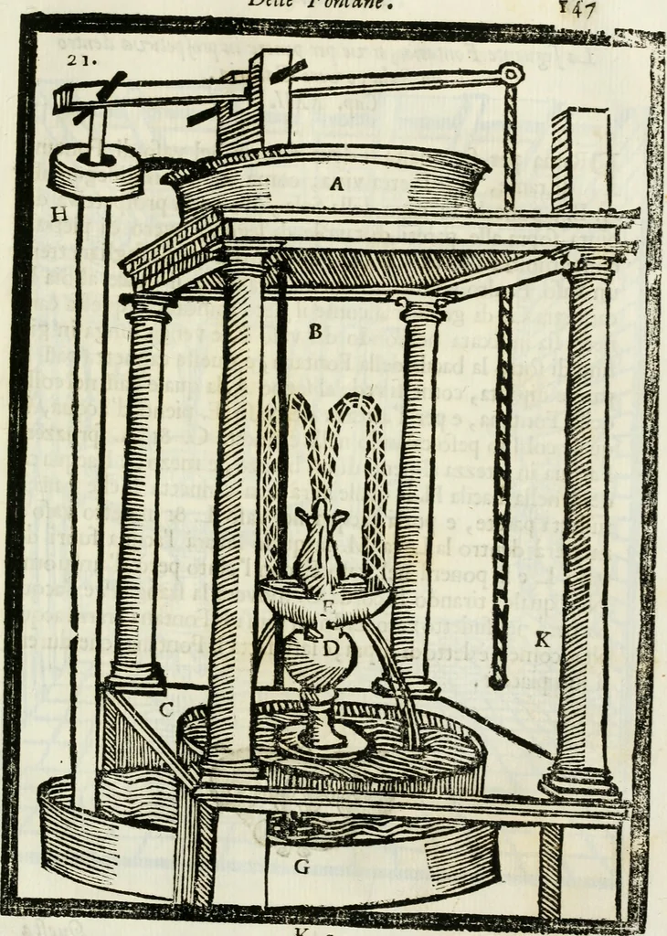 An illustration from La nuova architettura civile, e militare, 1717, leaf 560