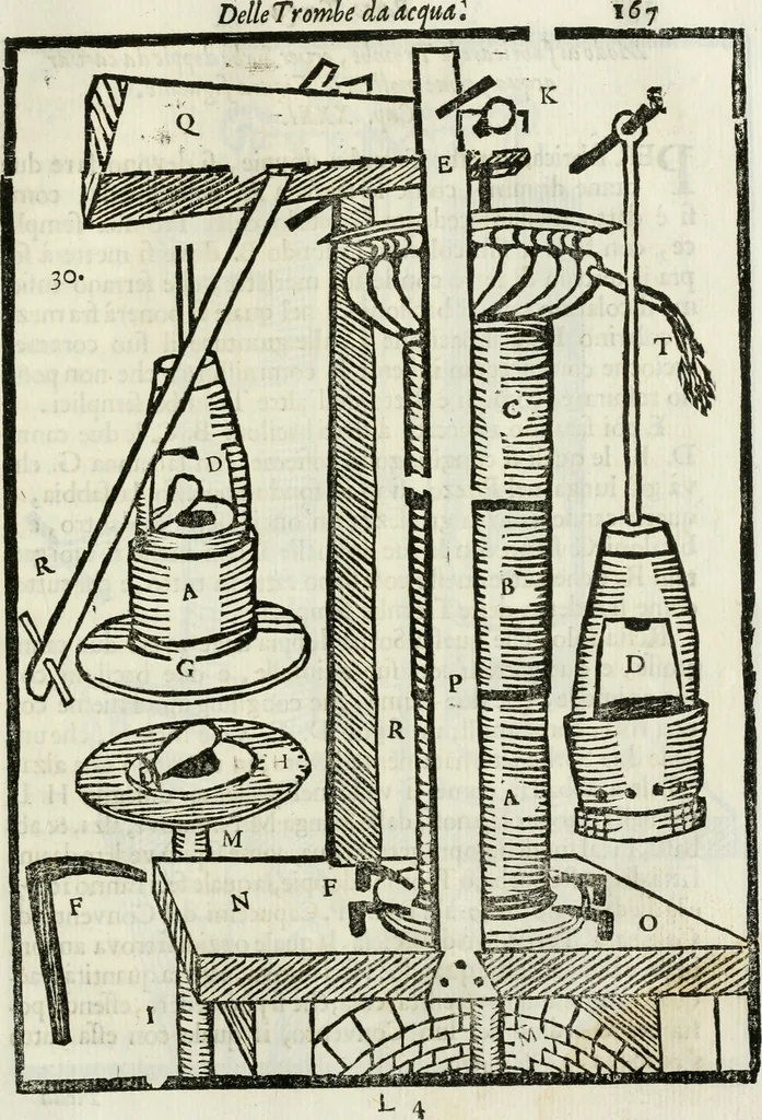 An illustration from La nuova architettura civile, e militare, 1717, leaf 580