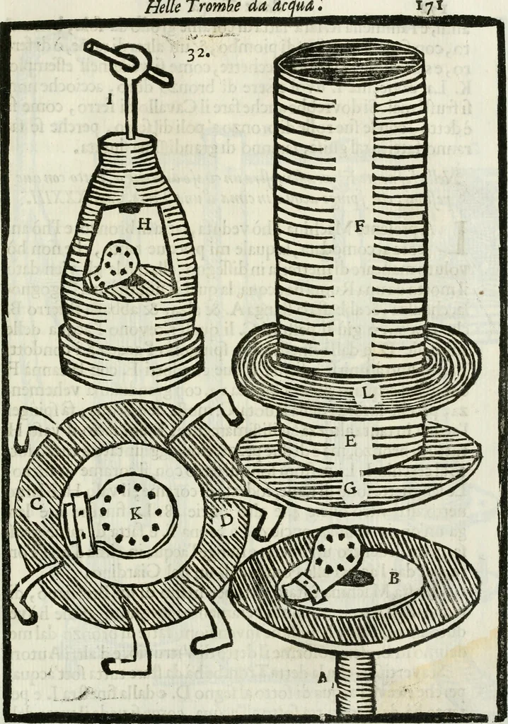 An illustration from La nuova architettura civile, e militare, 1717, leaf 584