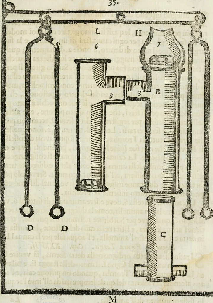 An illustration from La nuova architettura civile, e militare, 1717, leaf 590