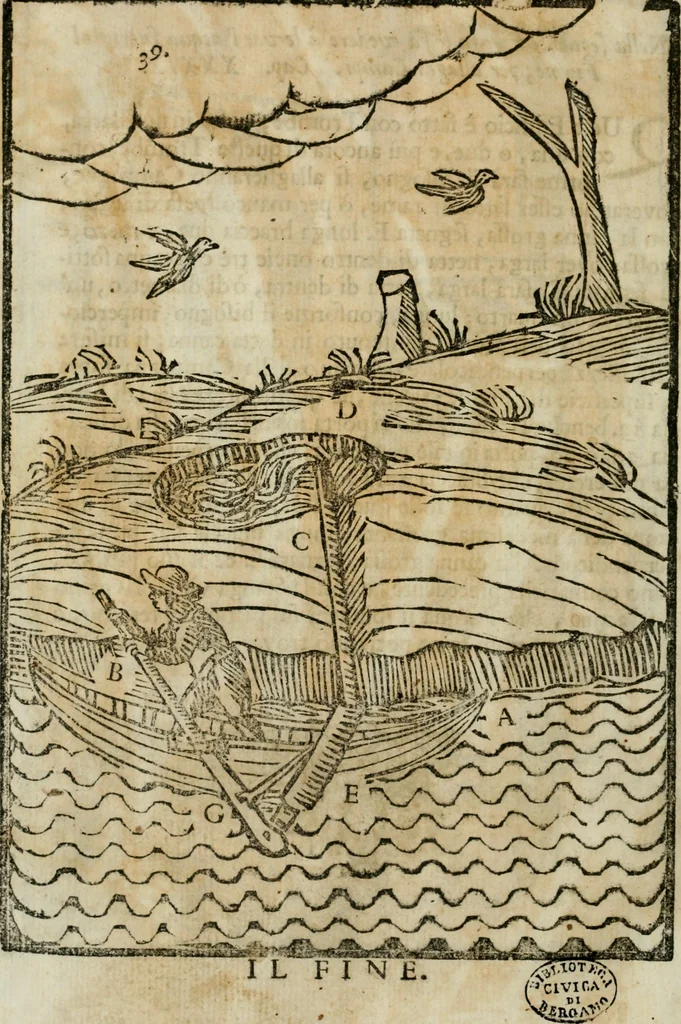 An illustration from La nuova architettura civile, e militare, 1717, leaf 597