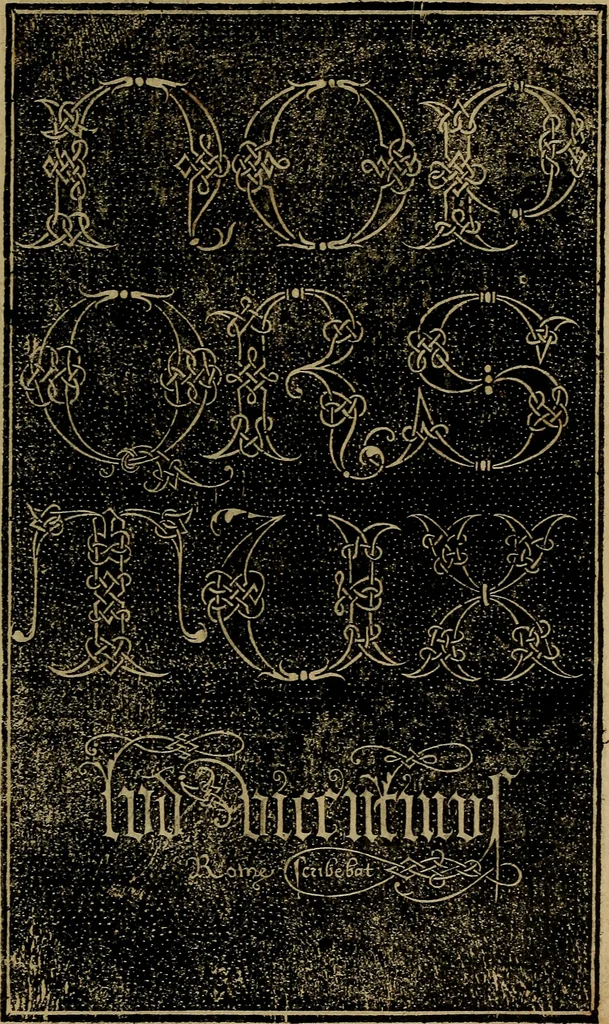An illustration from La operina di Ludouico Vicentino, da imparare di scriuere littera cancellarescha, 1524, leaf 54