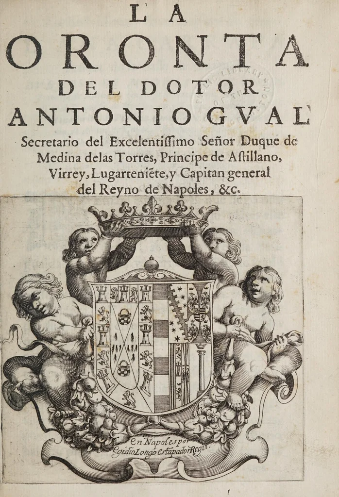An illustration from La Oronta, 1637, leaf 5