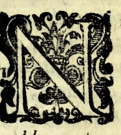 An illustration from La pazzesca pazzia de gl'hvomini e donne di corte innamorati, overo, Il cortigiano disperato, 1608, leaf 35