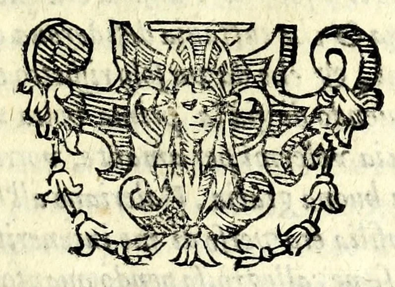 An illustration from La pazzesca pazzia de gl'hvomini e donne di corte innamorati, overo, Il cortigiano disperato, 1608, leaf 97