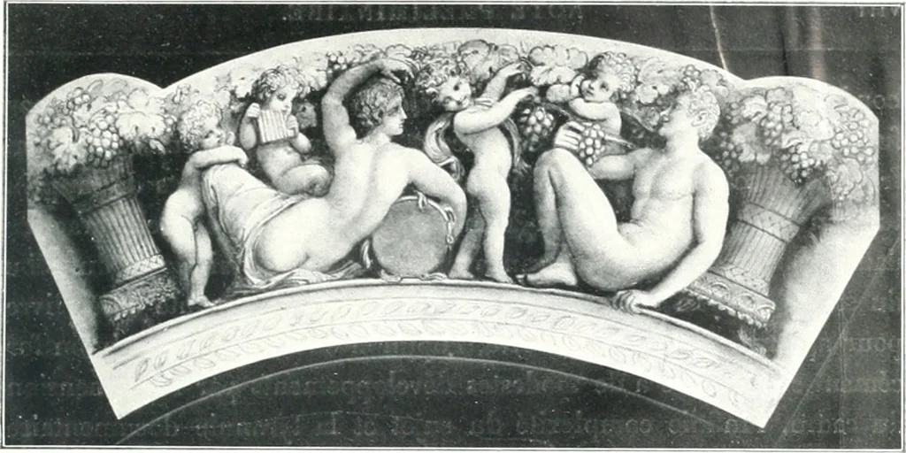 An illustration from La peinture anglaise de ses origines a nos jours, 1908, leaf 12
